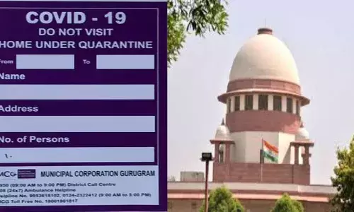 विनापरवाना कोविड रुग्णाच्या घराबाहेर पोस्टर लावू नका : सुप्रिम कोर्ट