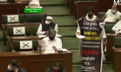 अधिवेशन : रवी राणांच्या त्या पोषाखावरुन अध्यक्ष भडकले