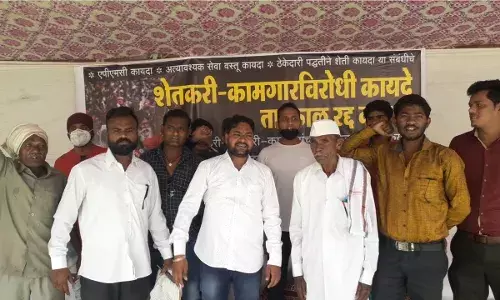 दिल्ली आंदोलन : शेतकऱ्यांच्या समर्थनार्थ वर्ध्यामध्ये सत्याग्रह