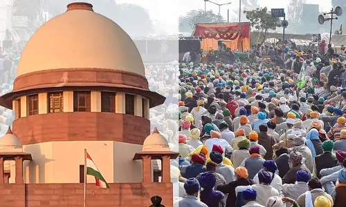 शेतकरी आंदोलन: सर्वोच्च न्यायालय चिंतीत शेतकरी आंदोलन: सर्वोच्च न्यायालय चिंतीत