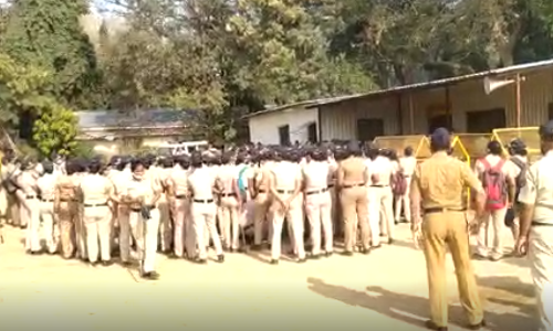 शेतकरी आंदोलन : आझाद मैदानातील आंदोलनाआधी कडक बंदोबस्त