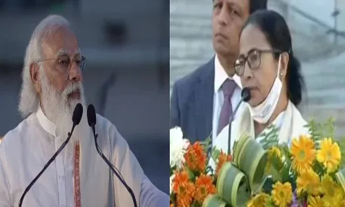 पंतप्रधान मोदींनी अनुभवला ममता दीदींचा दुर्गावतार ! पंतप्रधान मोदींनी अनुभवला ममता दीदींचा दुर्गावतार !
