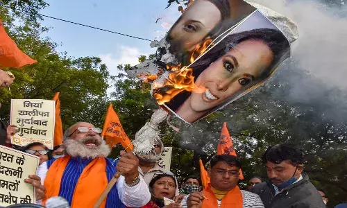 #MeenaHarris: विचार करा आपण भारतात राहत असतो तर... स्वत:चा जळतानाचा फोटो ट्विट करत मीना हॅरीस यांचा सवाल...