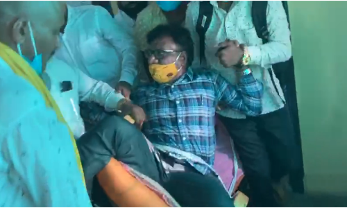 महावितरणाच्या अभियंत्याला खुर्चीला बांधणाऱ्या भाजप आमदाराला अटक