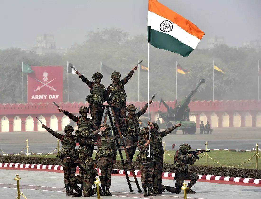 भारतीय लष्करी दलाचा गौरवशाली इतिहास...