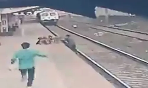 काळजाचा ठोका चुकवणारं दृश्य, आणि जिगरबाज मयूर शेळके