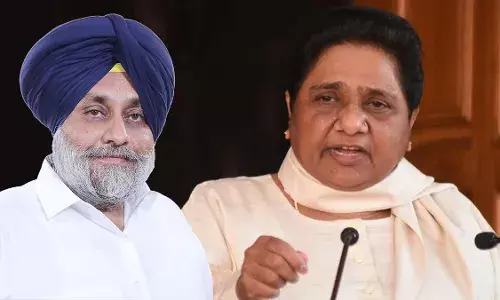 पंजाबमध्ये पुन्हा अकालीदल -बसपा एकत्र पंजाबमध्ये पुन्हा अकालीदल -बसपा एकत्र