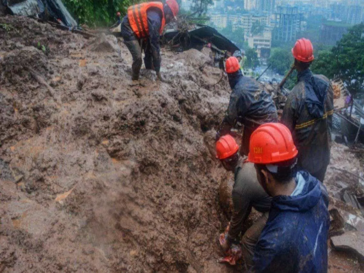 रायगड जिल्ह्यात दरड कोसळून ३६ जणांचा मृत्यू, अनेकजण बेपत्ता
