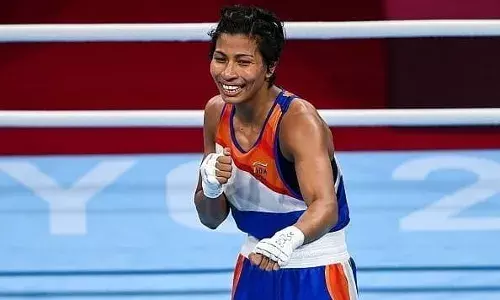 #Tokyo2020 : भारतीय महिलांची घोडदौड...लव्हलीना बार्गोहेनने जिंकलं कांस्य पदक