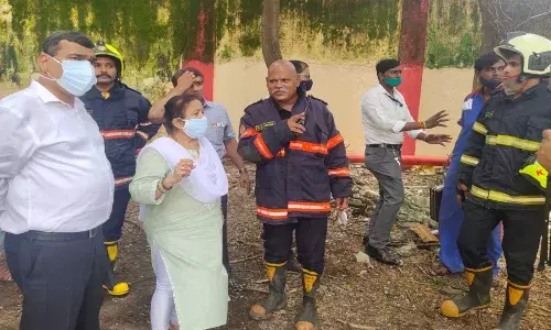 कस्तुरबा रूग्णालयात गॅस गळती ; महापौर किशोरी पेडणेकर यांची रूग्णालयाकडे धाव