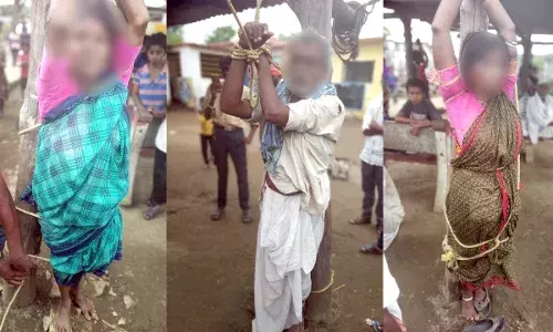 धक्कादायक : जादूटोण्याच्या संशयावरुन  वयोवृद्ध दलितांना मारहाण