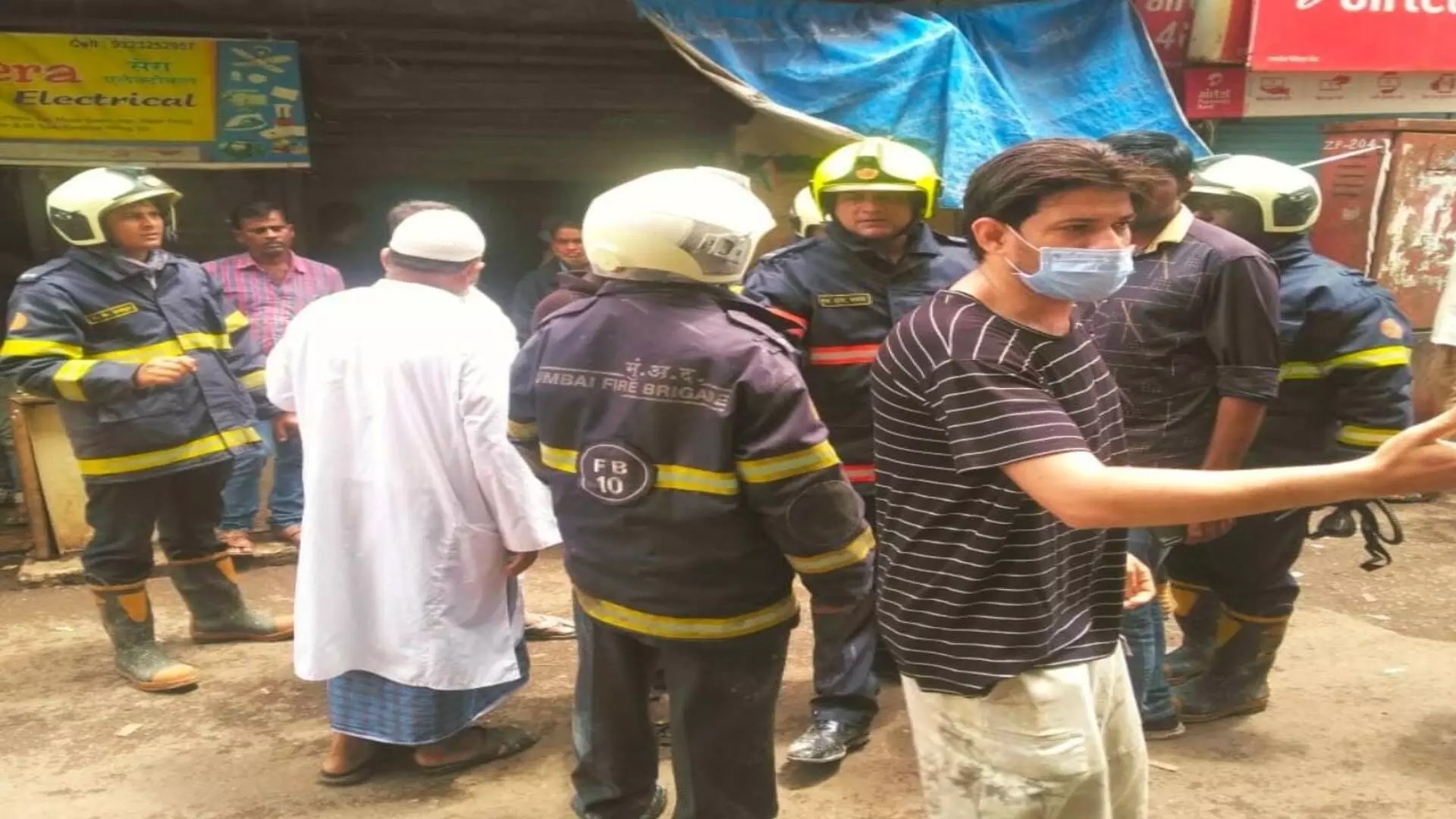 धारावीत गॅस सिलिंडरचा स्फोट ;14 जण होरपळले