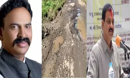 आमदार संजय मामा शिंदे, खासदार रणजितसिंह नाईक निंबाळकर यांना या रस्त्यावरुन प्रवास करुन दाखवावा: तरुणांचे चॅलेंज आमदार संजय मामा शिंदे, खासदार रणजितसिंह नाईक निंबाळकर यांना या रस्त्यावरुन प्रवास करुन दाखवावा: तरुणांचे चॅलेंज