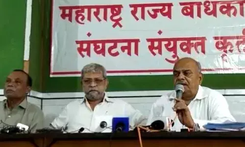 बांधकाम कामगारांच्या न्याय हक्कासाठी २८ ऑक्टोंबर पासून आझाद मैदानावर धरणे आंदोलन