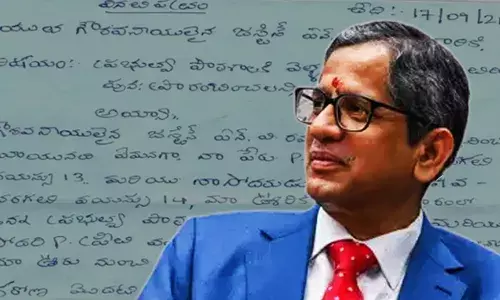 सरन्यायाधीश एन. व्ही. रमण्णा यांना 8 वीच्या विद्यार्थ्यीनीचे पत्र, गावात बस सेवा झाली पूर्ववत..