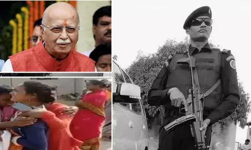 लालकृष्ण अडवाणी यांच्या NSG कमांडोचा रस्ते अपघातात मृत्यू