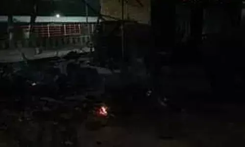 औंढानागनाथ मंदिर परिसरात गॅस सिलिंडरचा स्फोट ; सुदैवाने मोठा अनर्थ टळला