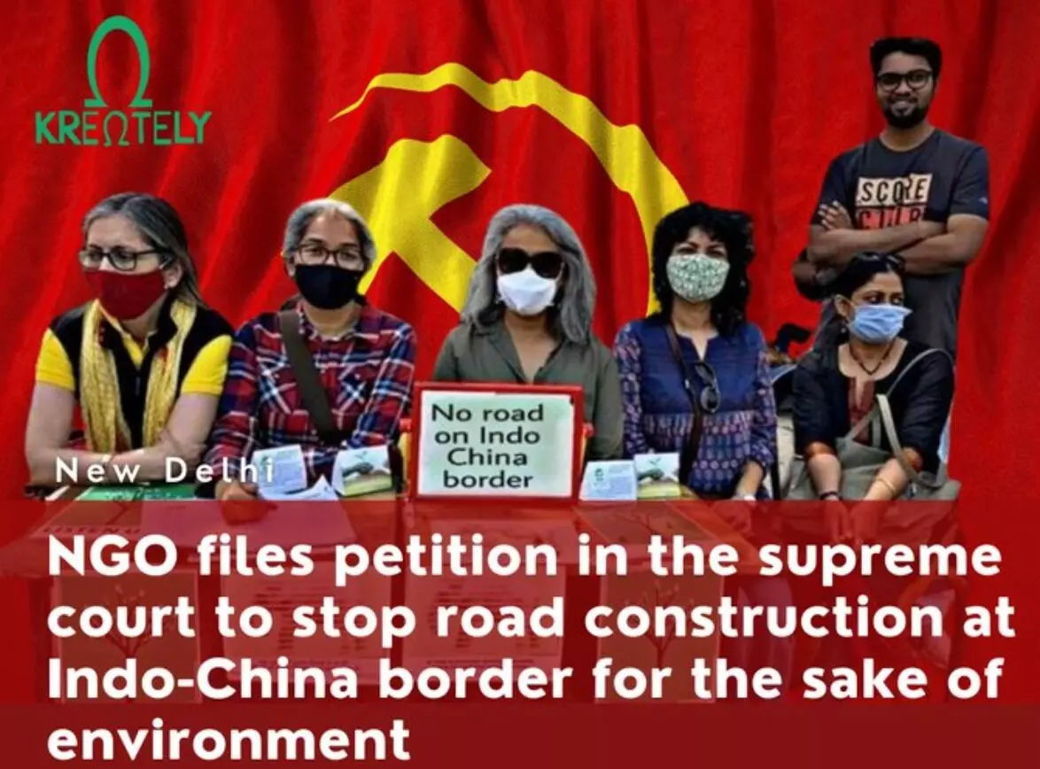 Fact Check : पर्यावरणाचं कारण देत NGO भारत-चीन सीमेवरील रस्ता बांधणीस विरोध करत आहे का?