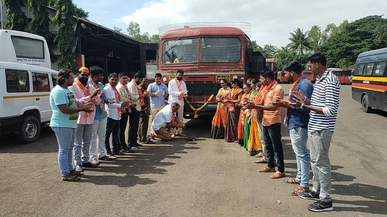 संपकरी एसटी कामगारांना धक्का, तासगाव ते सांगली एसटी धावली