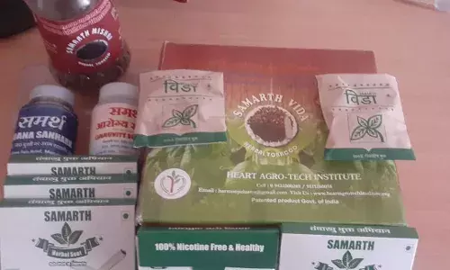 हर्बल तंबाखू : तंबाखूला पर्याय ठरलेल्या पदार्थाला पेटंट
