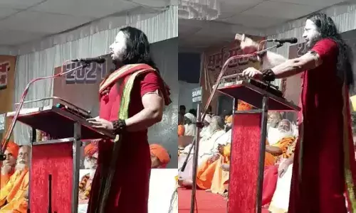कालिचरण दासला धर्मसंसदेच्या व्यासपीठावरच सणसणीत उत्तर कालिचरण दासला धर्मसंसदेच्या व्यासपीठावरच सणसणीत उत्तर