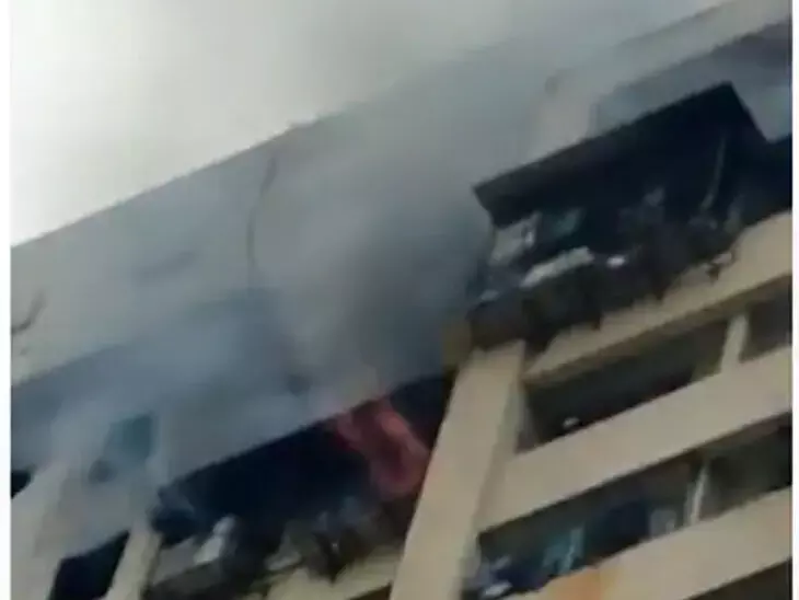 मुंबईत पुन्हा अग्निकांड : उंच बिल्डिंगला आग, 7 जणांचा मृत्यू