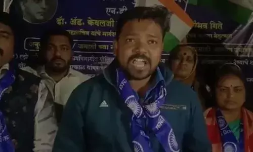 Atrocity बदलांविरोधात पुण्यातील आयुक्तालयासमोर एल्गार. Atrocity बदलांविरोधात पुण्यातील आयुक्तालयासमोर एल्गार.