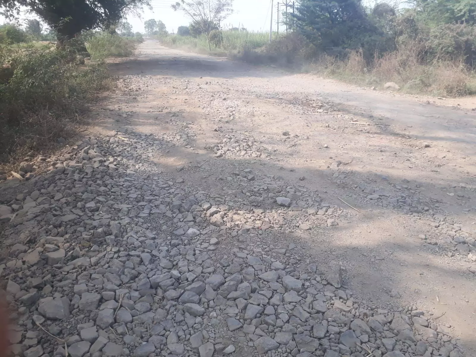 रक्तानं पत्रे लिहली तरीही रस्ता झालाच नाही..