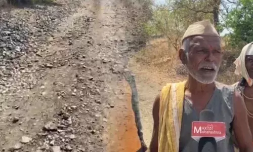 Ground Report : ३ किमी रस्त्यासाठी ९ कोटी खर्च, रस्त्यावरील डांबर मात्र गायब