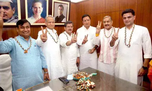 राज्यसभा निवडणूकः राजस्थानमध्ये भाजप आमदाराचं काँग्रेसला मतदान