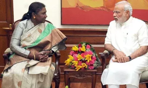 राष्ट्रपतीपदासाठी भाजपतर्फे पहिल्या आदिवासी महिला उमेदवार राष्ट्रपतीपदासाठी भाजपतर्फे पहिल्या आदिवासी महिला उमेदवार