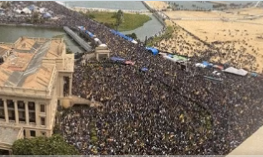 श्रीलंकेत उद्रेक, आंदोलकांचा राष्ट्रपती भवनावर ताबा