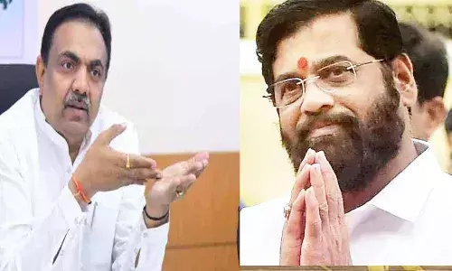आम्ही पुन्हा येणार, शिंदे सरकार संकटात असल्याने राष्ट्रवादीची तयारी? आम्ही पुन्हा येणार, शिंदे सरकार संकटात असल्याने राष्ट्रवादीची तयारी?