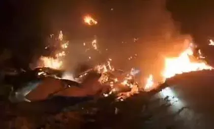 राजस्थानमध्ये हवाई दलाच्या विमानाचा भीषण अपघात, दोन वैमानिक शहीद