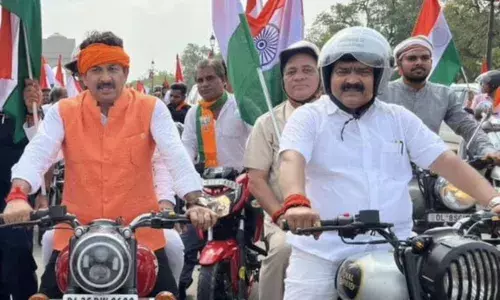 हर घर तिरंगा रॅलीत सहभागी भाजप खासदाराला 41 हजार रुपयांचा दंड