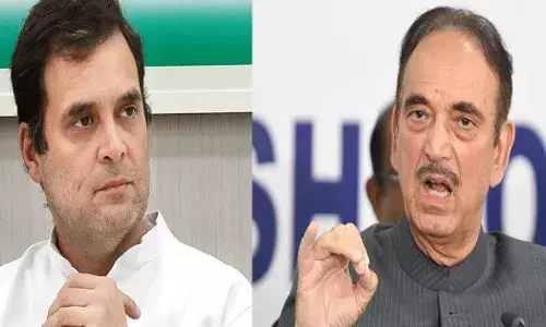 राहुल गांधी यांच्यावर खापर फोडत गुलाम नबी आझाद यांचा काँग्रेसला रामराम! राहुल गांधी यांच्यावर खापर फोडत गुलाम नबी आझाद यांचा काँग्रेसला रामराम!