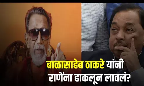 नारायण राणे यांना बाळासाहेब ठाकरे यांनी दिलं होतं हाकलून, शिवसेना नेत्याची टीका नारायण राणे यांना बाळासाहेब ठाकरे यांनी दिलं होतं हाकलून, शिवसेना नेत्याची टीका