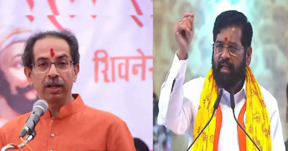 शिवसेना VS शिवसेना ; RSS ही निशाण्यावर