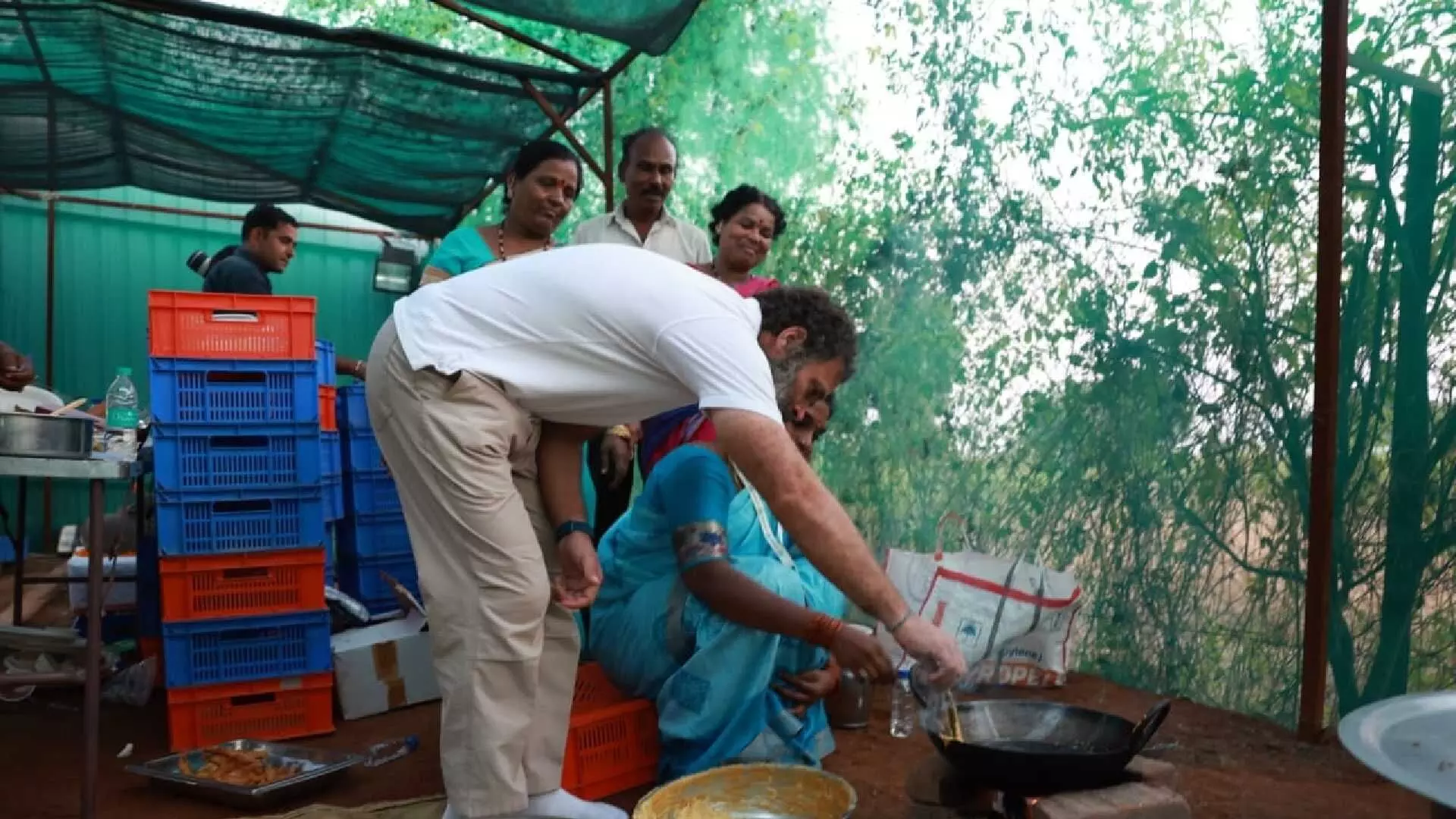 Rahul gandhi in bharat jodo yatra