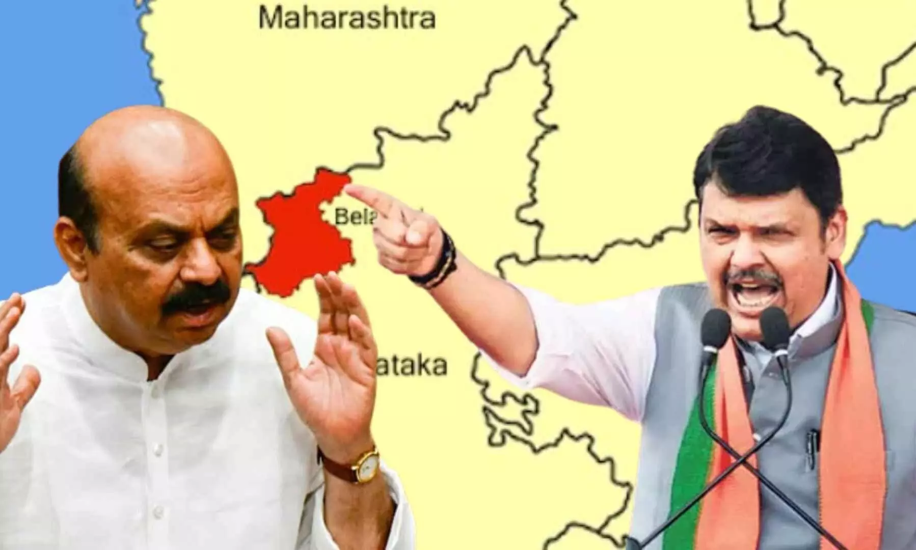 महाराष्ट्र-कर्नाटक सीमावाद पेटला, बोम्मई-फडणवीस भिडले
