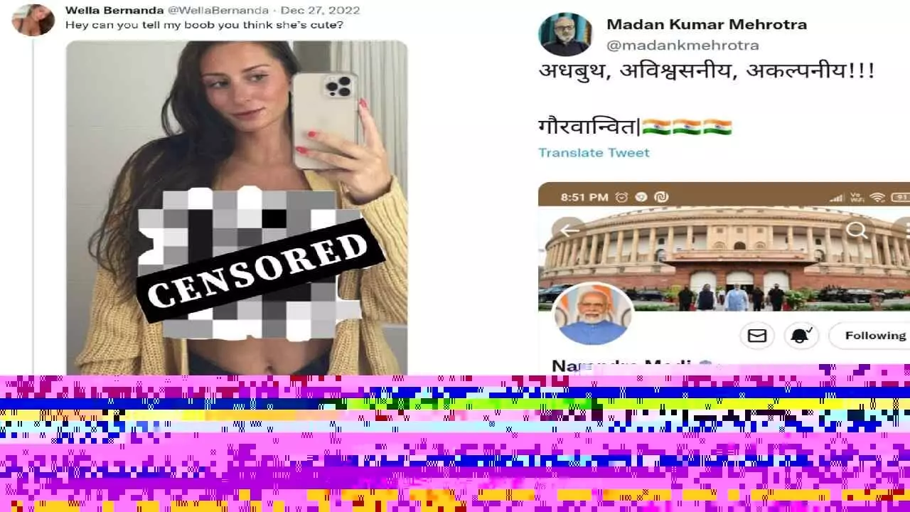 Looking so sexy babe पंतप्रधानांनी फॉलो केलेले मेहरोत्रा झाले viral