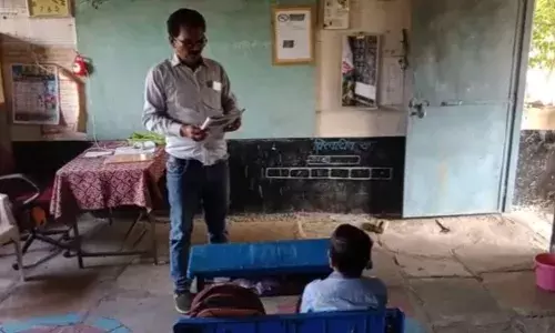 वाशिम जिल्ह्यात एक विद्यार्थ्याची शाळा