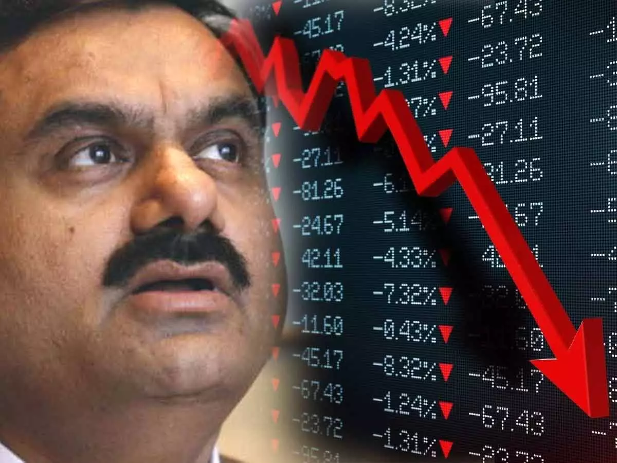 Adani Group Share Price:एका दिवसात अदाणींची संपत्ती ५४ हजार कोटींनी घटली; अब्जावधींचा फटका