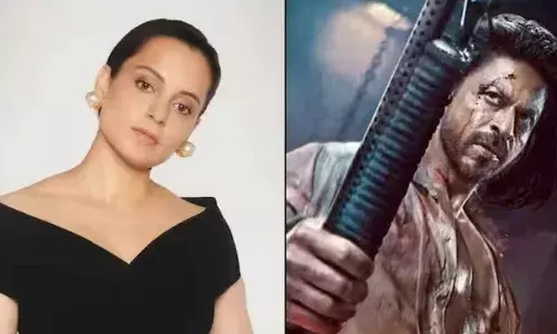 शाहरुखच्या पठाण वर कंगना काय म्हणते पहा..