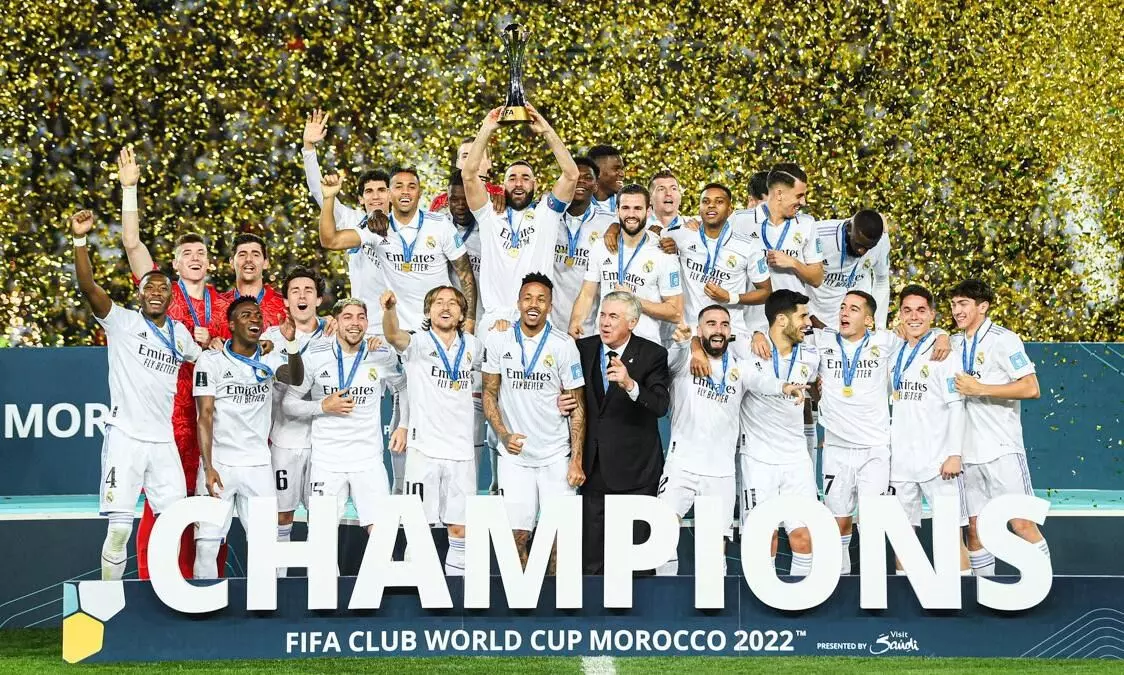 FIFA Club World Cup : रियल माद्रिदने अल-हिलालवर 5-3 असा रोमहर्षक विजय मिळवत ५ व्यांदा पटकावला क्लब वर्ल्ड कप चॅम्पियनचा मुकुट.