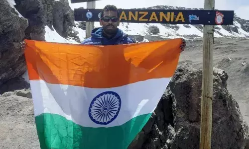 सोलापूरच्या तरुणाने जगातील सर्वोच्च शिखरावर फडकावला तिरंगा... सोलापूरच्या तरुणाने जगातील सर्वोच्च शिखरावर फडकावला तिरंगा...
