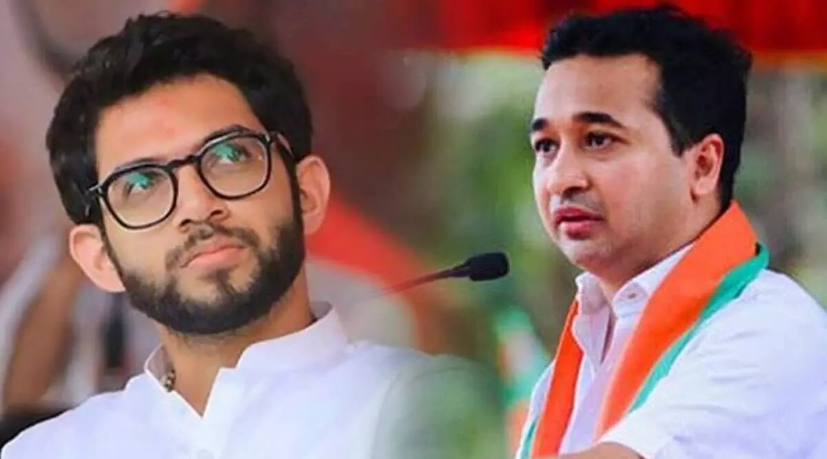 Nitesh Rane : बाप बेडवर असताना महाशयांना मुख्यमंत्री बनायचं होतं, नितेश राणे यांचं वक्तव्य