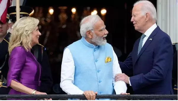 Modi Biden Meet | लोकशाही आणि लोकशाही मूल्यांना सशक्त करणे हाच आमचा मुलमंत्र- पंतप्रधान मोदी