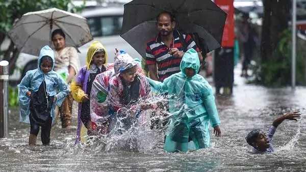 मुंबईत मुसळधार पावसाचा इशारा; महाराष्ट्रातील तीन जिल्ह्यांतील शाळा बंद