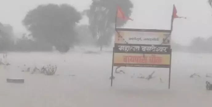 Nanded Rain | नांदेडमध्ये पावसाचा हाहाकार ,जनजीवन विस्कळीत, नदी-नाल्यांना पूर